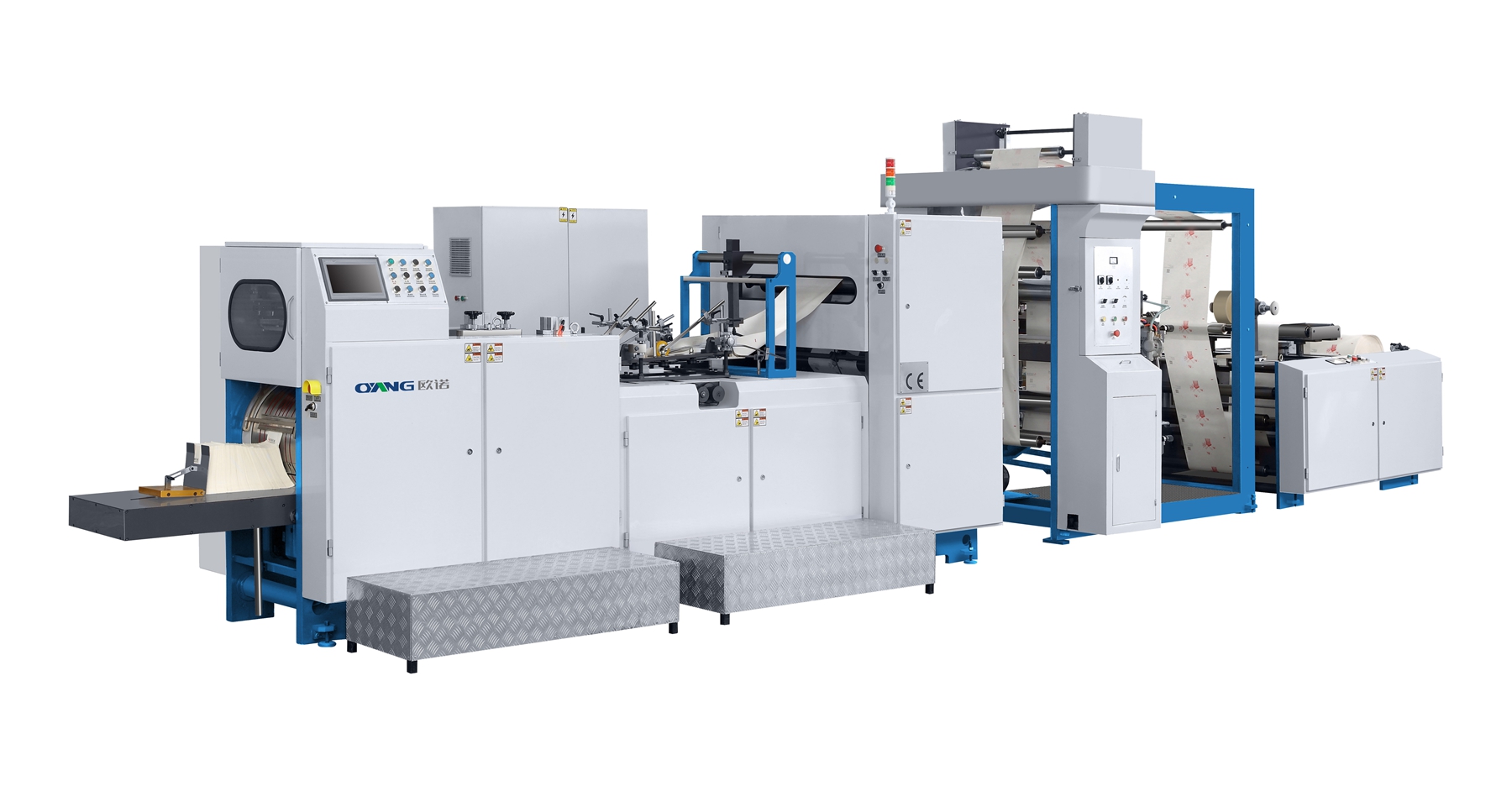 ONL-TYM1300 Roll To Roll Non Woven Hot Foil Stamping Machine-products-Ounuo  Machinery: Biggest Paper Bag Machine & Nonwoven Bag Machine Manufacturer in  China