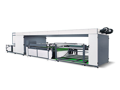 Automatic Single Color Roll To Roll Non Woven Fabric Screen Printing Machine