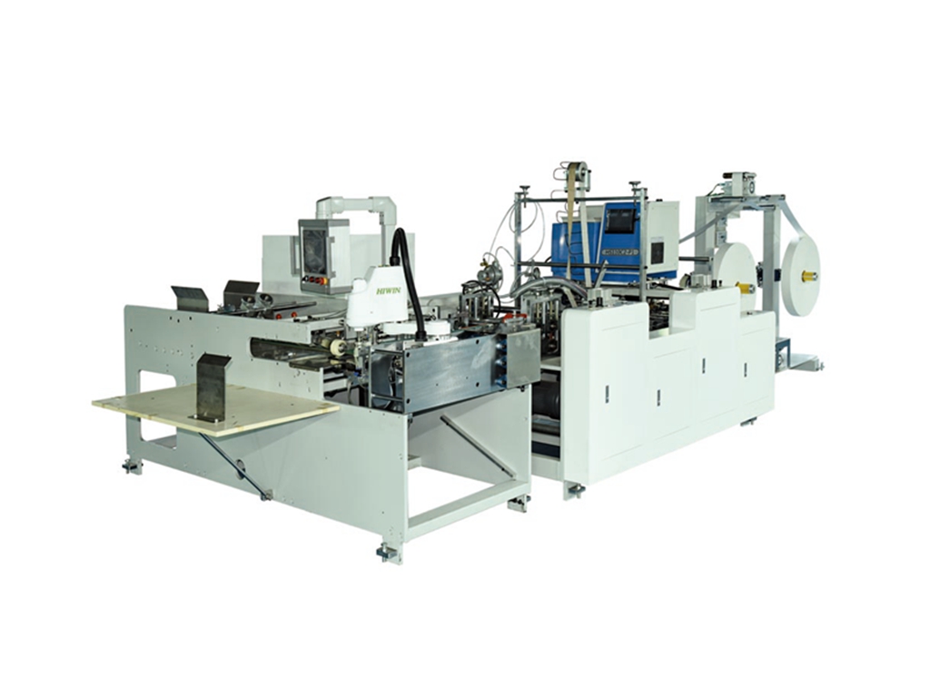 Automatic Twisted Paper Rope Handle Making Pasting Machine